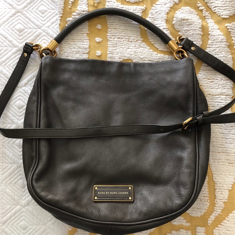 Marc by Marc Jacobs dark grey purse